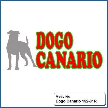 Dogo Canario Hundemotiv,Stickerei Dogo Canario,Dogo Canario sticken