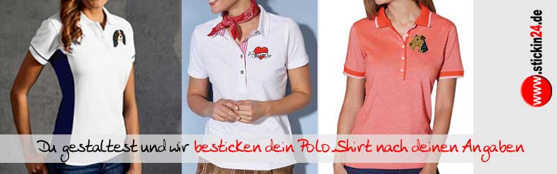Damen_Hundesport_kleidung_Polo-Shirt_besticken_stickin24