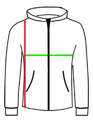 Jacke-Kapuze