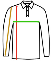 Polo-Shirt-Langarm
