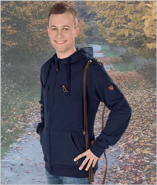 Hundehalter Jacke Goodboy Sweatshirt Jacke FYN Selbst Gestalten