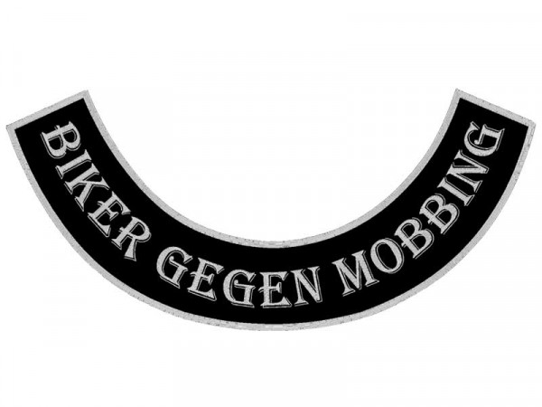 Bottom Rocker "Biker Gegen Mobbing"
