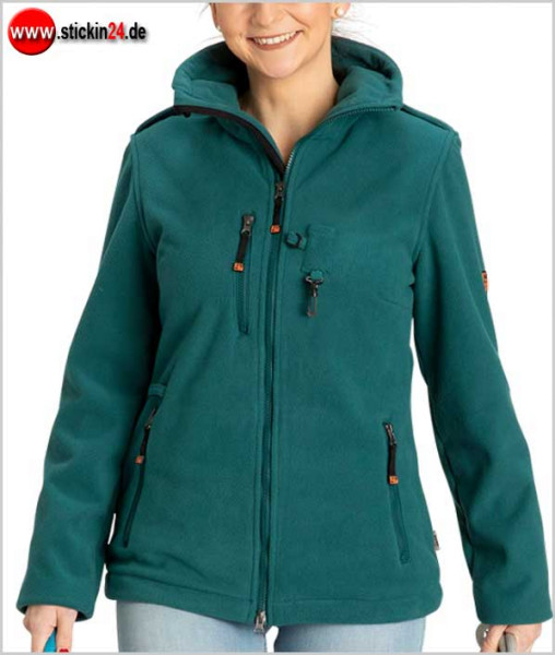 Damen Fleece Jacke VIBY - zauberwald